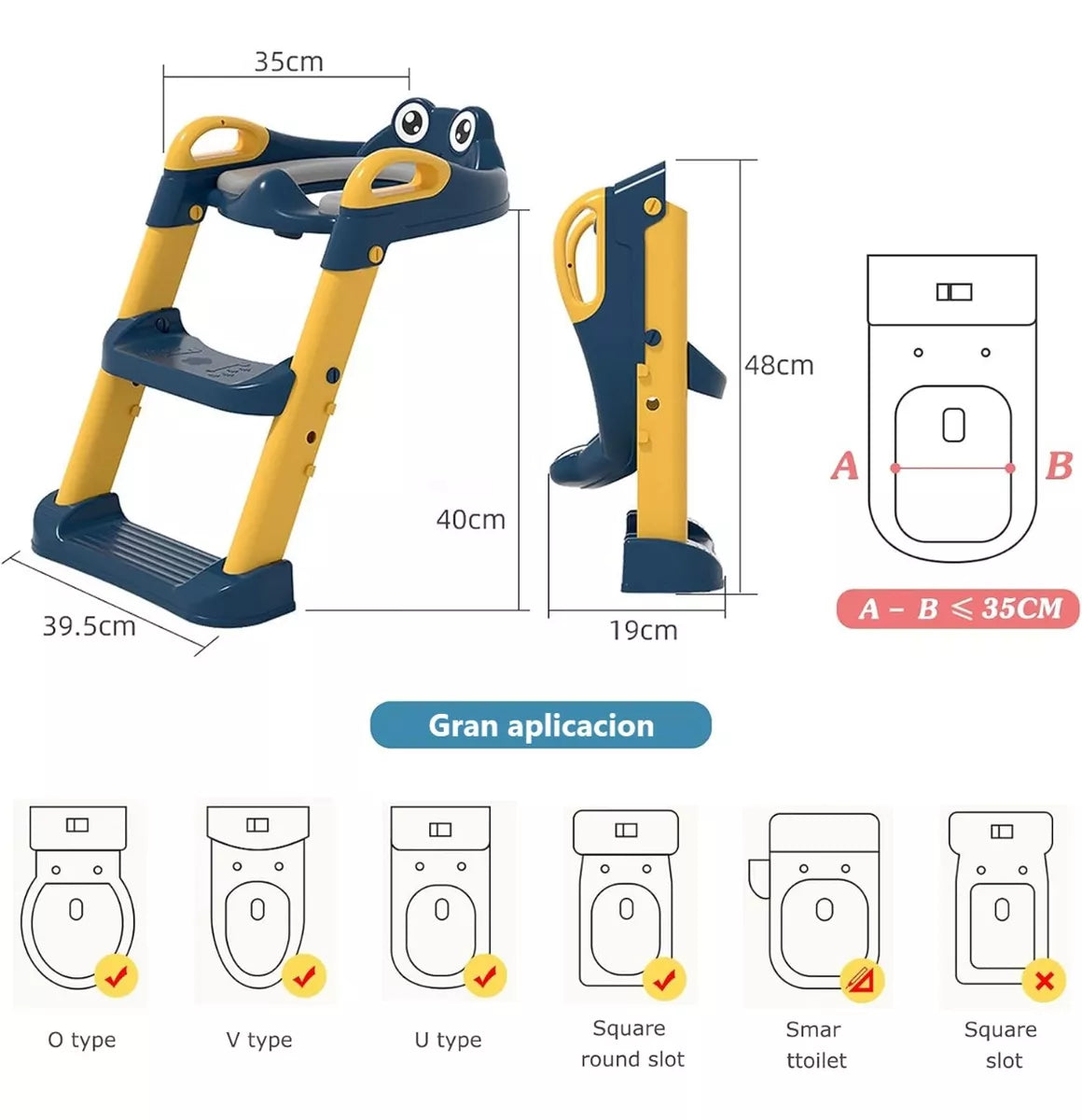 Adaptador de baño infantil👦 + ENVÍO GRATIS 🚚